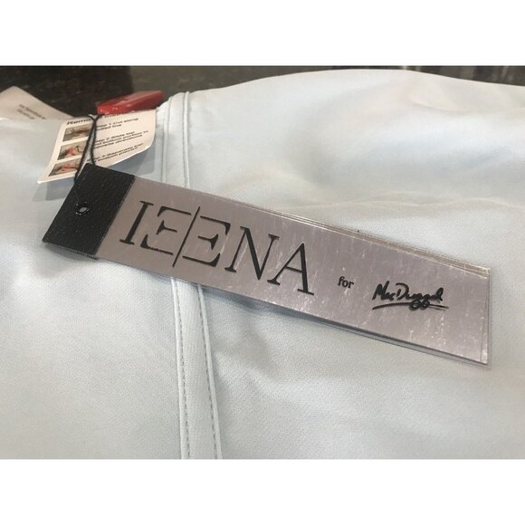 Ieena Mac Duggal Dress Womens Size 6 Powder Blue 26266 One Shoulder Gown Prom - Picture 4 of 8